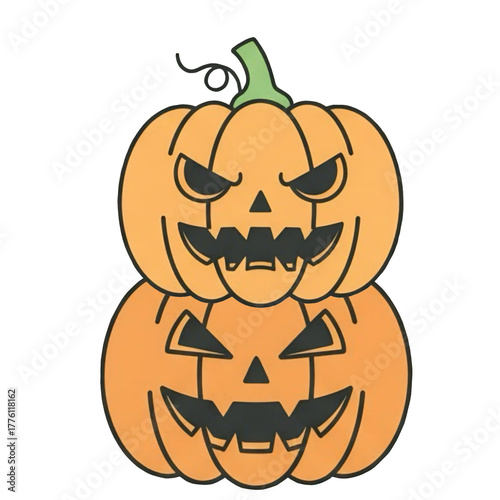 Cat on Halloween