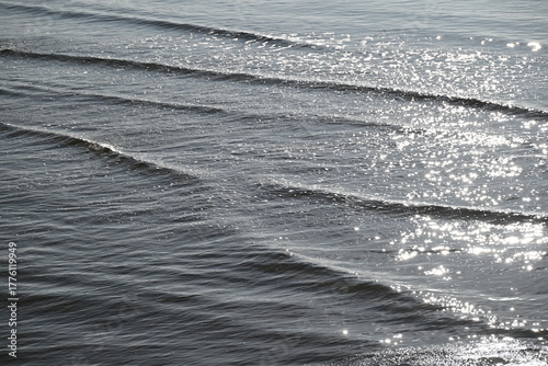 Fototapeta Naklejka Na Ścianę i Meble -  Water surface of the Baltic Sea.