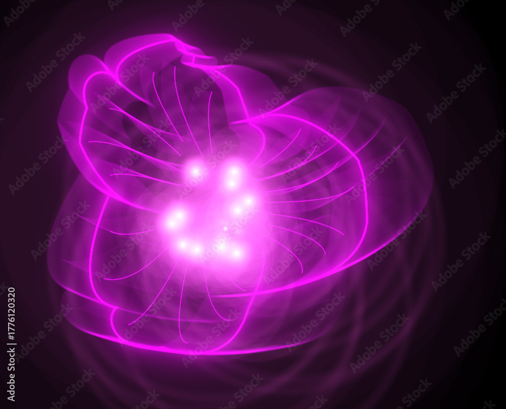Obraz premium flower light