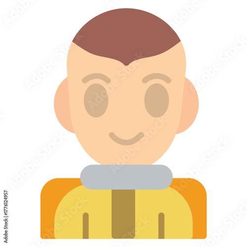 Male Robot Face Icon