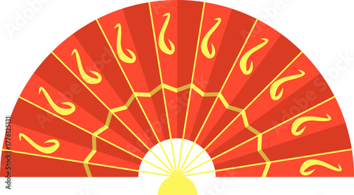 Lunar New Year Folding Fan 
