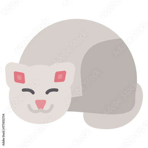 Cat Sleeping Icon