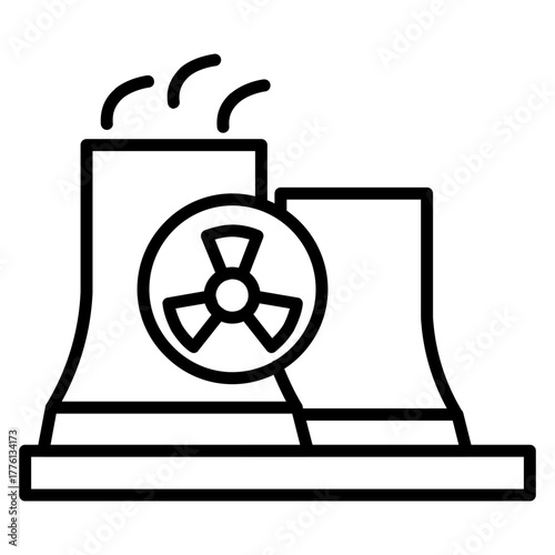Nuclear Energy Icon
