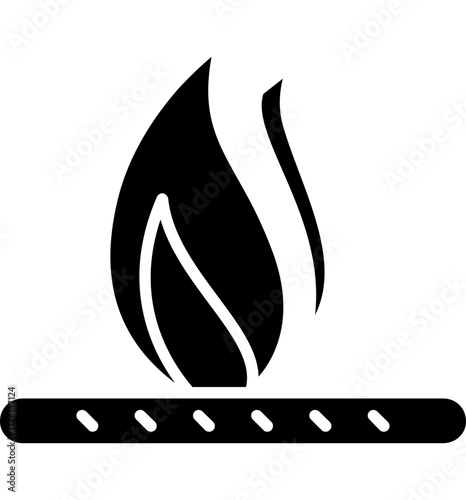 Natural Gas Flame Icon