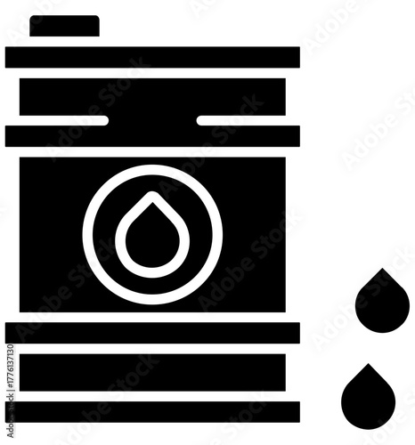 Oil Barrel Icon