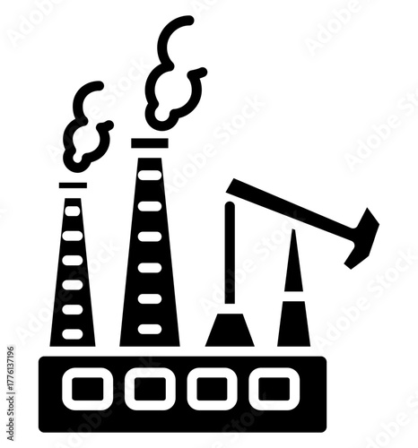 Fossil Fuel Icon Icon