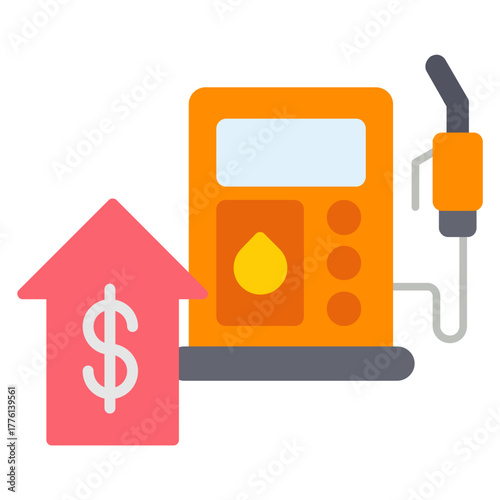 Fuel Price Tag Icon