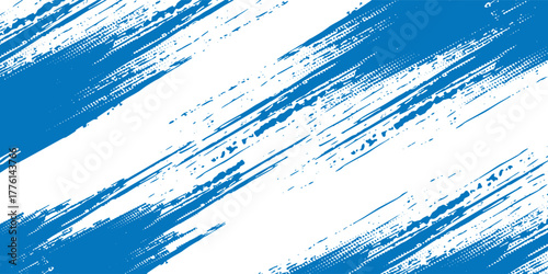 Bold abstract grunge texture with diagonal lines, halftone details, and dynamic brush strokes. Perfect background for modern, edgy, artistic designs.