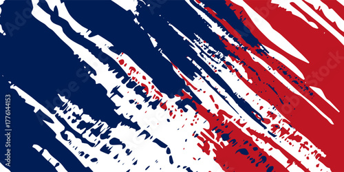 Gaming esport background striking stripes electric banner vector illustration design red black grunge brush wing comic pattern modern abstract concept livery stripes decal paint splash splatter