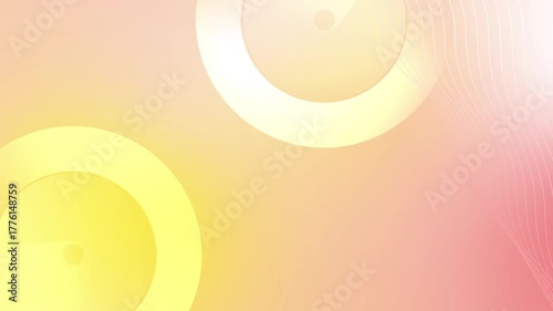 glowing waves and lines abstract elegant background, minimalist design, abstract sky effect, smooth texture, simple composition. wave abstract lines stream 4K background loop