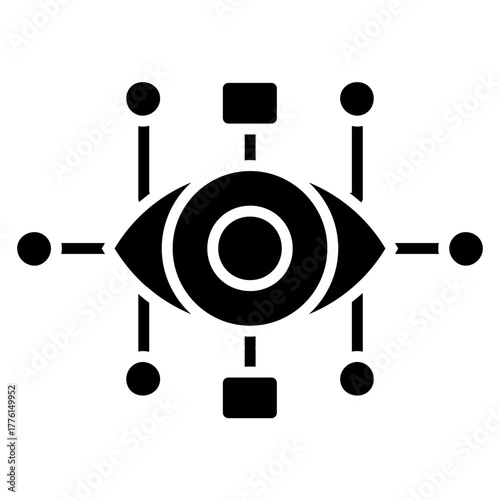Artificial Intelligence Eye Icon