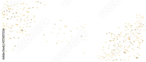 Gold Shimmering Glitter Particles Background | Luxury Golden Sparkle Texture | Elegant Bokeh Lights Backdrop for Celebration, Poster, Banner, or Invitation Design