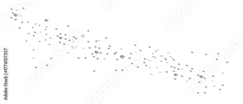 Silver Glitter Particles Background | Sparkling Luxury Shiny Texture | Elegant Metallic Bokeh Backdrop for Poster, Banner, Invitation, or Celebration Design