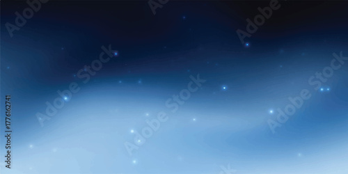 Abstract blue background with glowing particles a soft gradient design perfect for technology and space themes