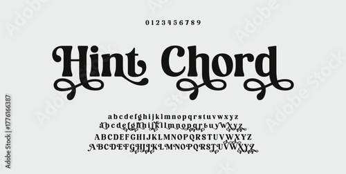 Elegant alphabets font alphabet letters Font. Minimal modern urban fonts for logo, brand etc. Typography vector illustration