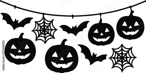halloween pumpkin vector illustration