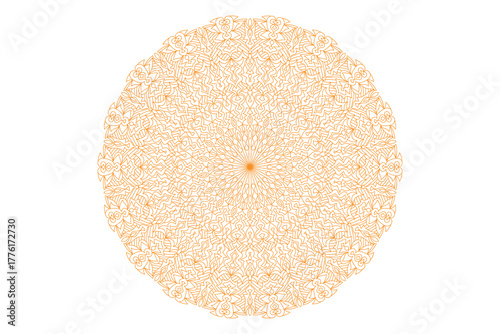 Mandala Design with Beautiful Work