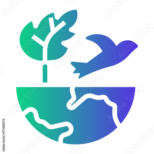 humanitarian Gradient icon