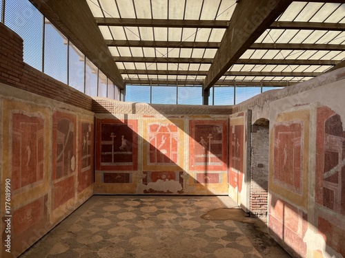 ancient ruins in Ostia Antica museum