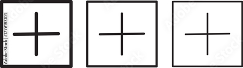 Add vector icon simple illustration logo art