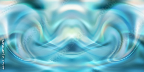 glossy gradient design perfect for modern wallpaper, digitalAbstract pastel turquoise fluid background with smooth flowing waves,