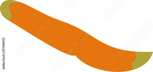 Illustration of a Organic Waste Carrot