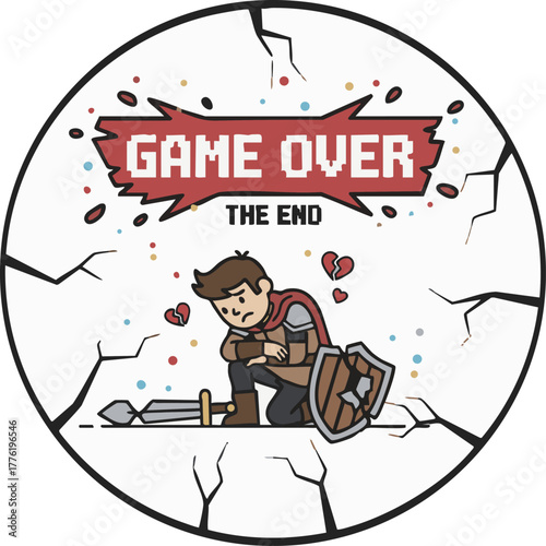 RPG_Hero_Game_Over_The_End_-_ミニマリストRPGの冒険者とゲームオーバー_物語の終焉