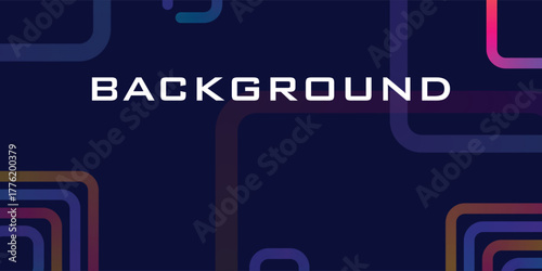 Abstract background with rounded square shapes and dark blue color scheme