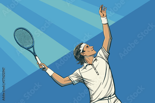 -tennis-player-preparing-serve-seen-from-low-angle.eps