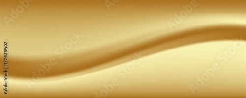Gold gradient background texture metallic. Golden gradient blurry soft smooth motion bright shine. EPS Vector Illustration
