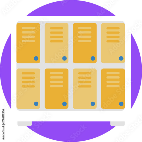 A secure storage locker for keeping personal belongings while enjoying water attractions.