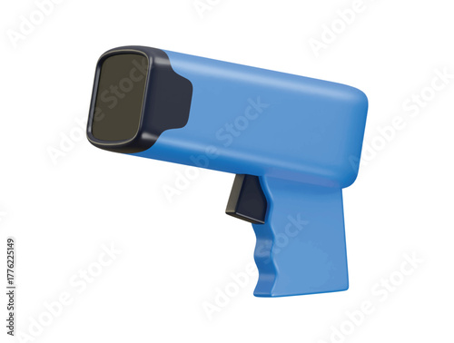 barcode scanner  icon 3d illustration render