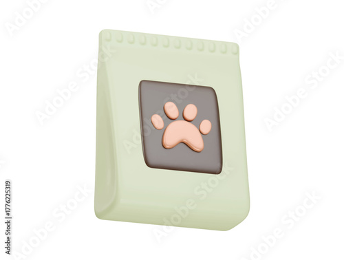 pet milk icon 3d illustration render