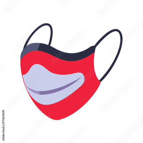 Face mask medical icon Material SVG Icon