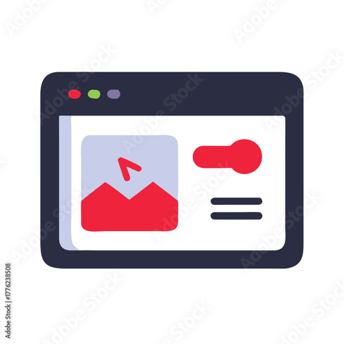 Slideshow icon Material SVG Icon