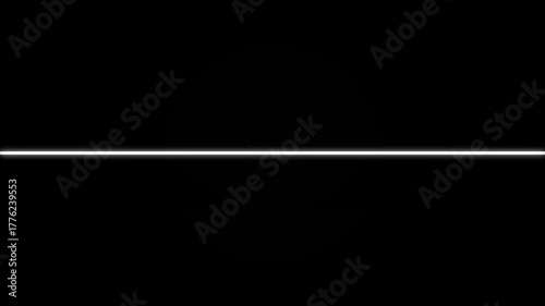 Television turn on and off with noised and grain. Vintage switch on off television concept animation. Noise on a old TV screen. 4k video motion graphic animated