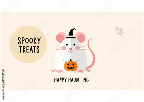 Mouse illustration, cute, curious, wildlife concept