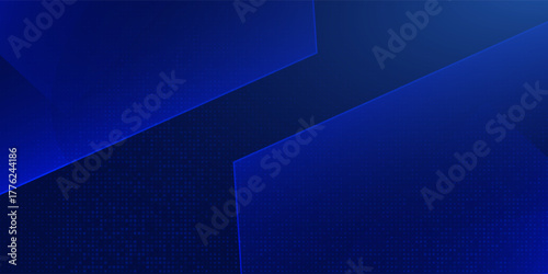 Abstract blue white dot pattern gradient texture technology background.vector future tegnology.