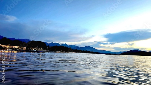 Evening view of the Mekong River