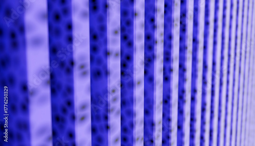 Blue and white vertical stripes creating an abstract textured background
