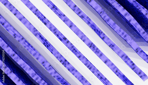 Abstract blue and white diagonal stripes creating modern background