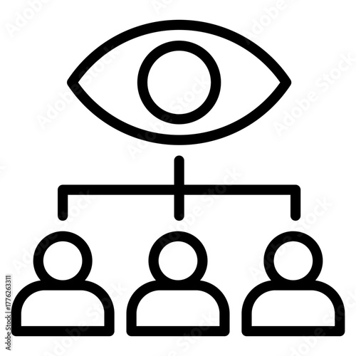 Supervisor  Icon Element For Design