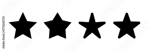 Star Icon vector illustration. rating sign and symbol. favourite star icon