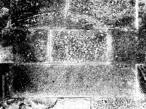 Abstract grunge distressed stone wall texture overlay background design element
