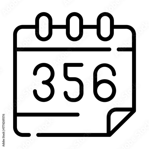 Tableau sur toile calendar