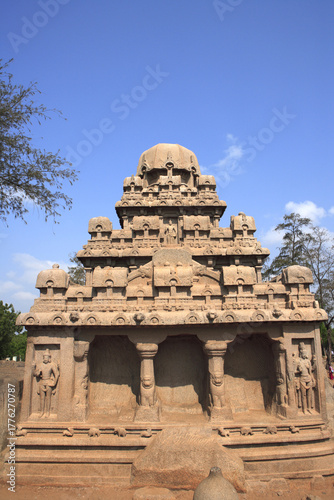 ancient hindu temple in india
