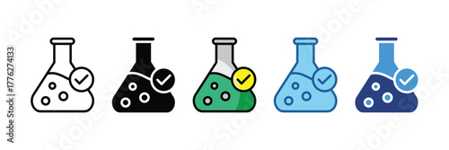 Laboratory Test  Icon Element For Design