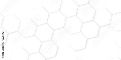 Abstract background with hexagons Abstract hexagon polygonal pattern background ,Hexagonal white hexagons honeycomb wallpaper, hydrogel balls as contemporary abstract background.
