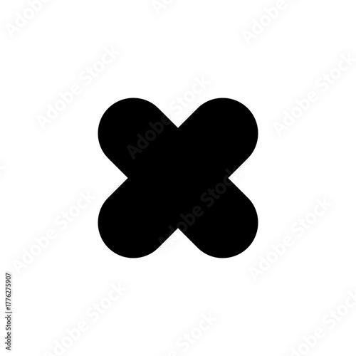 Close icon vector for web and mobile app. Delete sign and symbol. cross sign