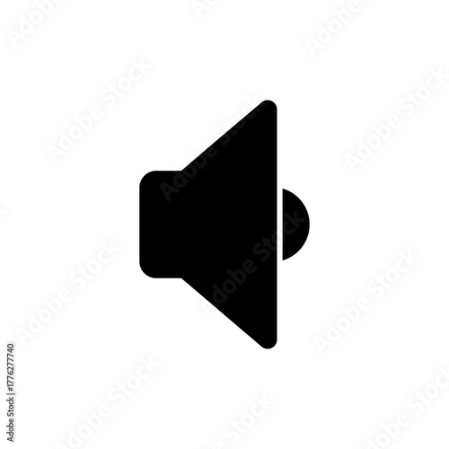 Speaker icon vector for web and mobile app. volume sign and symbol. loudspeaker icon. sound symbol